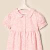 imageAmazon Essentials x Sofia Grainge Toddlers and Baby Girls Cotton Sateen Dress with CollarPink Ivory Delicate Floral