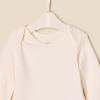 imageAmazon Essentials x Sofia Grainge Unisex Babies Long Sleeve Crew Neck Bodysuit Pack of 3Delicate FloralIvoryPink