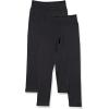 imageAmazon Essentials Girls and Toddlers FullLength Active Lightweight Leggings MultipacksBlack