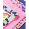 imageAmazon Essentials Girls and Toddlers Midi Bike Shorts Previously Spotted Zebra Pack of 5Blue StrawberriesGrey CheetahNavyPinkWhite Rainbow Print