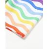 imageAmazon Essentials Girls and Toddlers Midi Bike Shorts Previously Spotted Zebra Pack of 5Blue StrawberriesGrey CheetahNavyPinkWhite Rainbow Print