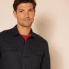 imageAmazon Essentials Mens Flannel Shirts LongSleeve SlimFit TwoPocket PlaidBlack