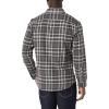 imageAmazon Essentials Mens Flannel Shirts LongSleeve SlimFit TwoPocket PlaidGrey Plaid