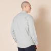 imageAmazon Essentials Mens Flannel Shirts LongSleeve SlimFit TwoPocket PlaidLight Grey Heather
