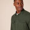 imageAmazon Essentials Mens Flannel Shirts LongSleeve SlimFit TwoPocket PlaidOlive Heather