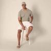 imageAmazon Essentials Mens RegularFit ShortSleeve Knit Polo SweaterMushroom Brown