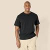 imageAmazon Essentials Mens RelaxedFit Heavyweight Cotton TShirtBlack