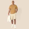 imageAmazon Essentials Mens RelaxedFit Heavyweight Cotton TShirtDark Tan