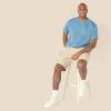 imageAmazon Essentials Mens RelaxedFit Heavyweight Cotton TShirtDusty Blue
