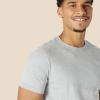 imageAmazon Essentials Mens RelaxedFit Heavyweight Cotton TShirtMedium Grey Heather