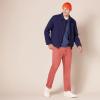 imageAmazon Essentials Mens SlimFit Casual Stretch Chino PantRaspberry Red