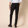 imageAmazon Essentials Mens SlimFit WrinkleResistant Stretch Dress PantBlack