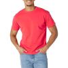 imageAmazon Essentials Mens RelaxedFit Heavyweight Cotton TShirtBright Poppy Red