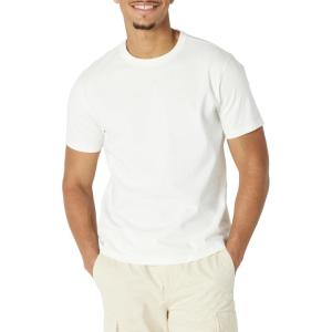 imageAmazon Essentials Mens RelaxedFit Heavyweight Cotton TShirtWhite