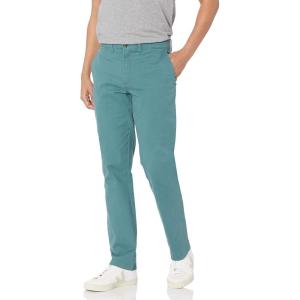 imageAmazon Essentials Mens SlimFit Casual Stretch Chino PantDark Green