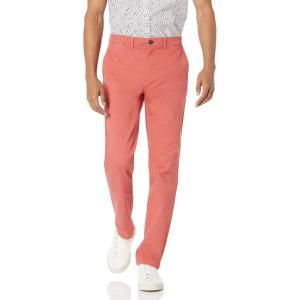 imageAmazon Essentials Mens SlimFit Casual Stretch Chino PantRaspberry Red