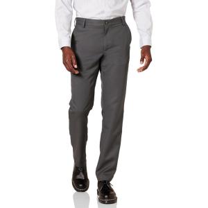 imageAmazon Essentials Mens SlimFit FlatFront Dress PantDark Grey