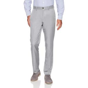 imageAmazon Essentials Mens SlimFit FlatFront Dress PantLight Grey