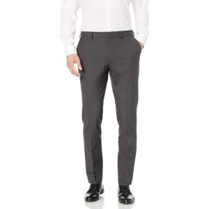 imageAmazon Essentials Mens SlimFit WrinkleResistant Stretch Dress PantCharcoal