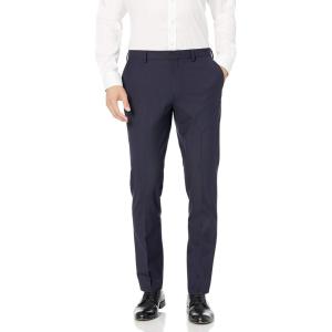 imageAmazon Essentials Mens SlimFit WrinkleResistant Stretch Dress PantNavy