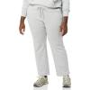 imageAmazon Essentials Straight Leg Sweatpants for Women Fleece  Available in Plus SizeGrey Heather