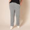 imageAmazon Essentials Straight Leg Sweatpants for Women Fleece  Available in Plus SizeLight Grey Heather