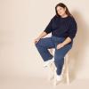 imageAmazon Essentials Straight Leg Sweatpants for Women Fleece  Available in Plus SizeNavy Heather