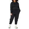 imageAmazon Essentials Womens Active Sweat Relaxed Fit Jogger Pants Available in Plus SizeBlack