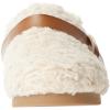 imageAmazon Essentials Womens Backless Shearling Memory Foam MuleIvory Tan Shearling