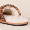 imageAmazon Essentials Womens Cozy SlippersRose Leopard