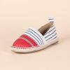 imageAmazon Essentials Womens Espadrille Flats Pack of 2DenimStripe