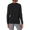 imageAmazon Essentials Womens Fleece Crewneck Sweatshirt Available in Plus SizeBlack Heather
