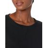 imageAmazon Essentials Womens Fleece Crewneck Sweatshirt Available in Plus SizeBlack Heather