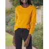 imageAmazon Essentials Womens Fleece Crewneck Sweatshirt Available in Plus SizeMustard Yellow