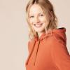 imageAmazon Essentials Womens Fleece Hooded Tunic SweatshirtCaramel
