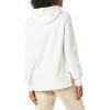 imageAmazon Essentials Womens Fleece Hooded Tunic SweatshirtIvory