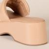 imageAmazon Essentials Womens Platform Slide On SandalBlush Patent