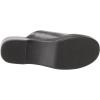 imageAmazon Essentials Womens Slip On ClogBlack Pu Leather