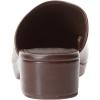 imageAmazon Essentials Womens Slip On ClogChestnut Brown Faux Leather