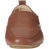 imageAmazon Essentials Womens Square Toe Soft Slip on LoaferChestnut Brown Faux Leather
