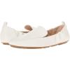 imageAmazon Essentials Womens Square Toe Soft Slip on LoaferEcru Faux Leather