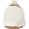imageAmazon Essentials Womens Square Toe Soft Slip on LoaferEcru Faux Leather