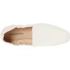 imageAmazon Essentials Womens Square Toe Soft Slip on LoaferEcru Faux Leather