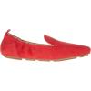 imageAmazon Essentials Womens Square Toe Soft Slip on LoaferRed Microsuede