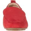 imageAmazon Essentials Womens Square Toe Soft Slip on LoaferRed Microsuede