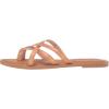 imageAmazon Essentials Womens Strappy Slide Flat SandalLight Tan