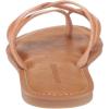 imageAmazon Essentials Womens Strappy Slide Flat SandalLight Tan