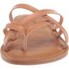 imageAmazon Essentials Womens Strappy Slide Flat SandalLight Tan