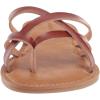 imageAmazon Essentials Womens Strappy Slide Flat SandalTan