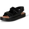 Black Faux Leather